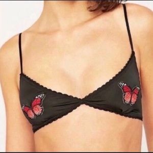 Butterfly Bralette Urban Outfitters